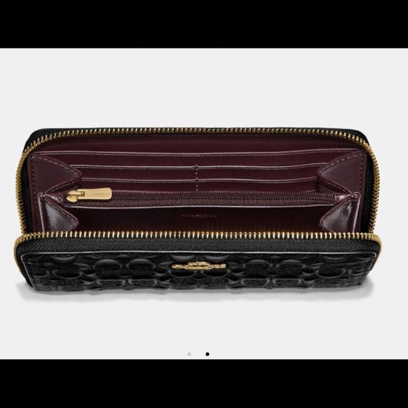 COACH Zip Wallet - Picture 2 of 6